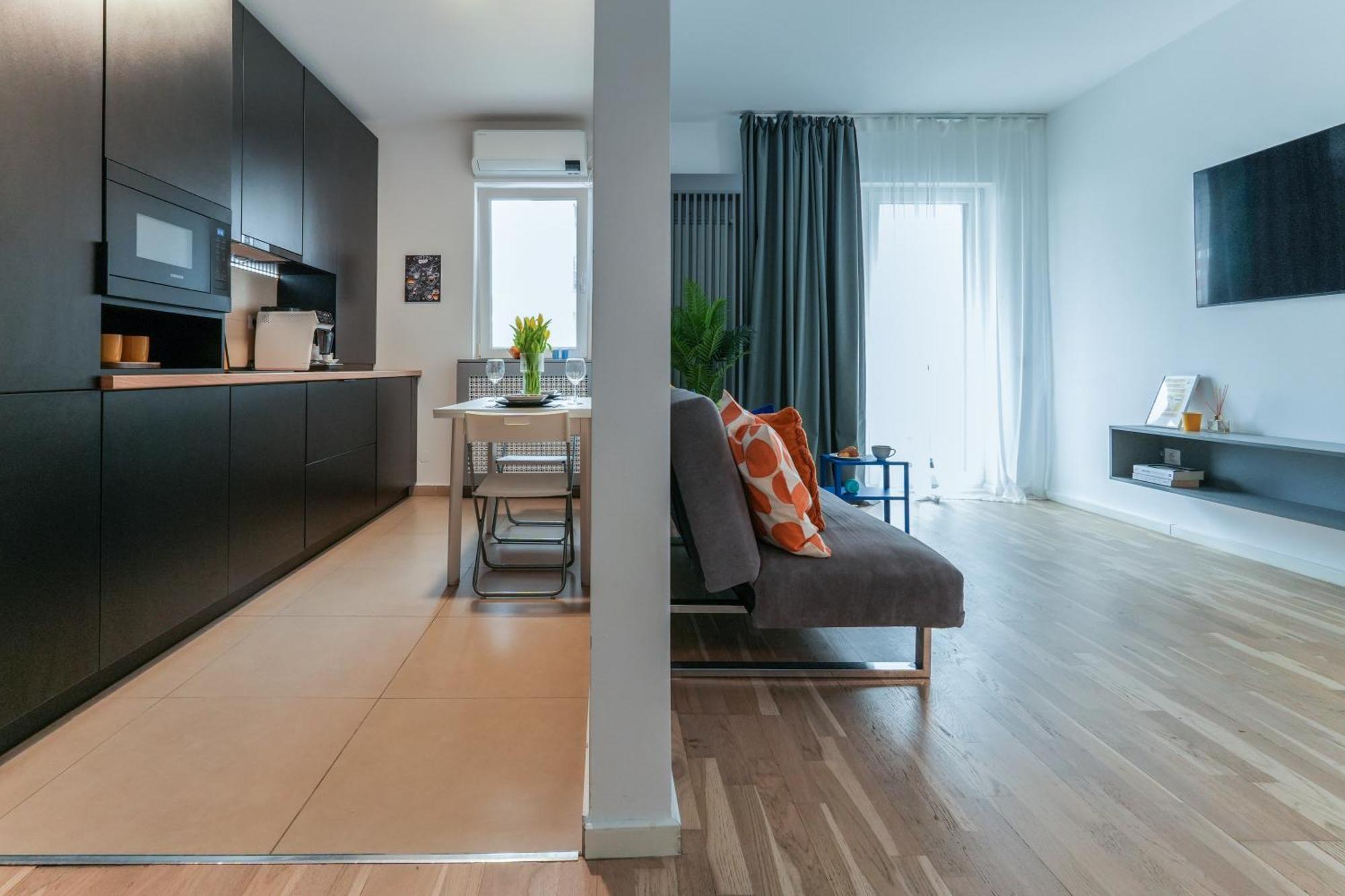 Ana - Cozy & Quiet Apt With Balcony & Garden View Bucureşti Ngoại thất bức ảnh
